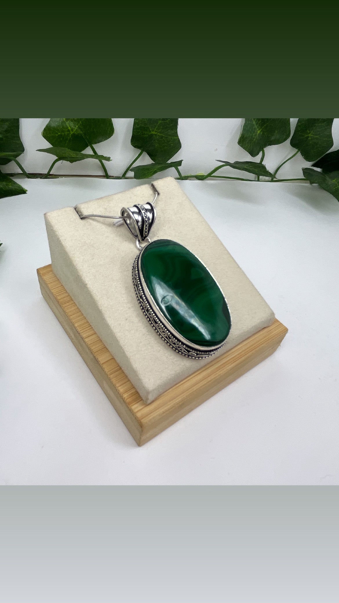 Collana maxi Malachite